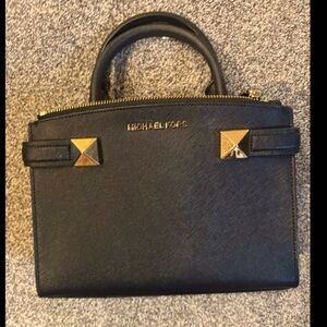NWT Michael Kors black satchel